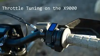 EBMX X-9000 throttle tuning