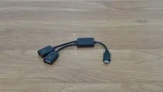 2 Way USB Type-C OTG Splitter Cable