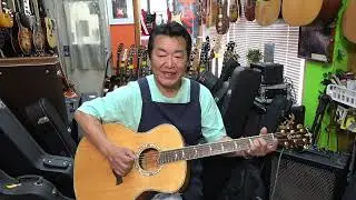 CRAFTER  GA33/N トップ：スプルース単板  S＆B：キルトメイプル