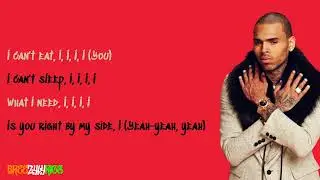 Nicki Minaj - Right By My Side (feat. Chris Brown) [LYRIC VIDEO]
