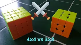 Cube Wars | S1 Ep 1 | 4x4 vs 3x3 | Shoutouts