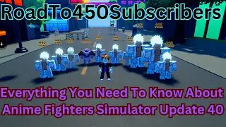 Amine Fighters Simulator Update 40 Review #review #baki #anime #explore #fyp #viral #tiktok #youtube