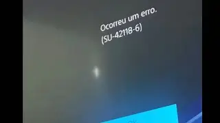 Erro  (SU-42118-6) no PS4 depois a atualização 10.50 -  Como consertar seu Ps4 rápido e fácil