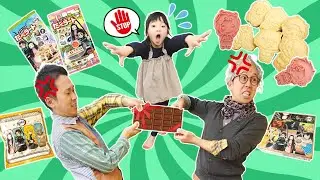 きめつのやいばクッキーづくり対決　おじいちゃんとパパ、勝った方にバレンタインチョコレートをプレゼント【寸劇】