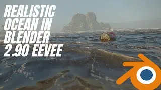 Realistic Ocean scene in Blender 2.90 EEVEE [WITH BREAKDOWN]