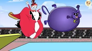 Fat Caine inflates Catnap Smiling Critters! Catnap INFLATION! New test