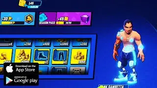 Gridpunk Battle Royale 3v3 PvP | First match first win - Gameplay Walkthrough P.1 (Android, iOS)