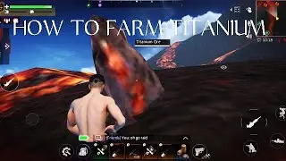 HOW TO FARM TITANIUM IN SURVIVAL AND RISE BEGIN ALIVE || #survival #survivalandrisebeginalive #fifa