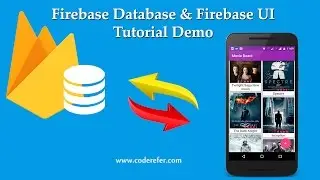 FirebaseUI android Example using Firebase Database Demo