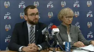 Konferencja prasowa PiS: Dofinansowanie trzech projektów drogowych w Toruniu