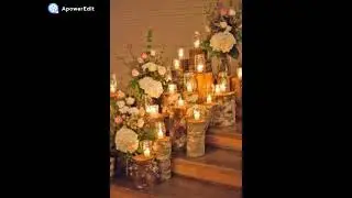 Decoração de casamento com madeira