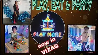 Biggest Premium Indoor game zone for kids in #vizag #playzone #gamezone