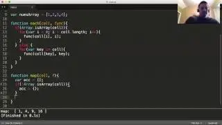 Each and Map (Javascript)