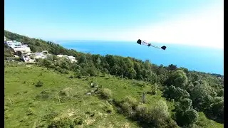 Полет за крылом на горе Ахун | Wing stroll on Mount Akhun | FPV Drone Freestyle
