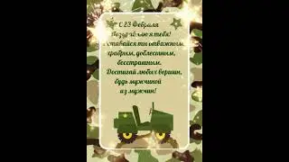 С 23 Февраля!