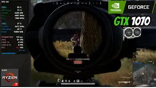Pubg | GTX 1070 8gb | ULTRA SETTINGS | 1080p
