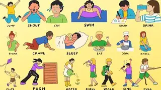 Verbs | Action words | Verbs vocabulary #verbs