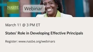 States’ Role in Developing Effective Principals