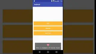 Custom Toast Example in Android | TOAST at TOP-CENTER-BOTTOM | AndroidTechWeb