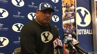 BYU Football - Week 12 vs. UMass - Kalani Sitake, Head Coach