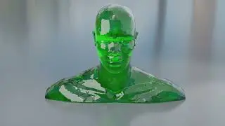 Man of Water & Goo Succumbs to Gravity - Blender 2.93.2 (Olav3D Tutorials Results) - 1440p 60FPS