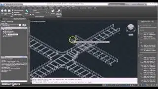 AutoCad Plant 3D Cable Tray System