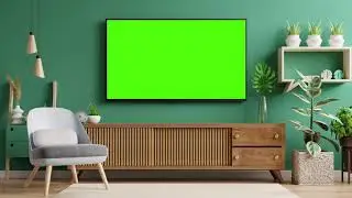 TV Green screen 4k TV Setup Free Green Screen