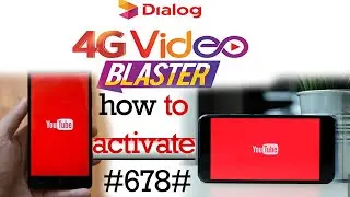 how to activate Dialog youtube unlimited
