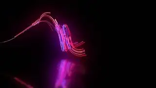Logo Reveal After Effects Neon Ribbons