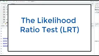 7.2 Likelihood Ratio Test in R (for LBW Data)