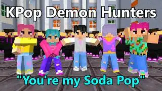 KPop Demon Hunters Portrayed by Minecraft
