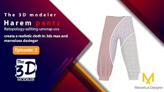 How to retopology a high poly model in marvelous designer and how to prepare the low poly model
