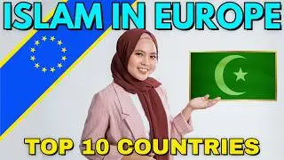 European Countries with the HIGHEST Muslim Population Percentages in 2024!