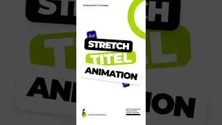 STRETCH TEXT ANIMATION _  #shorts #motiongraphics #aftereffectstutorials #youtubeshorts