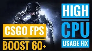 CSGO Fps Boost | High Cpu usage fix | potatopcguy