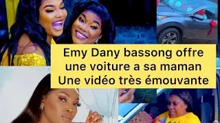 Emy danny bassong  offre une voiture a sa maman