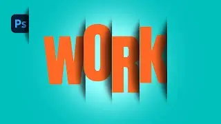 Effect Steps Text in Photoshop