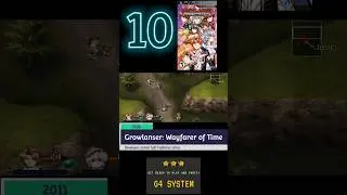 Top 10 best RPG PSP games #Shorts