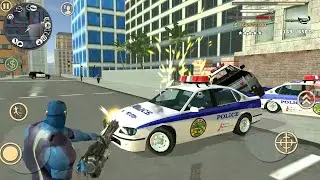 Rope Hero Vice Town #4 (Naxeex LLC) City Crime Simulator [MOD] Android Gameplay HD