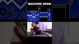 EXTREME Spam Challenge In Geometry Dash!