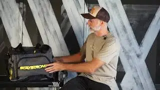 Stay Strong Chevron Helmet/Kit Bag