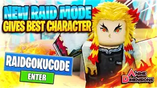 [New Raid Mode CODES] How To Get Tengoku/RenGoku In ANIME DIMENSIONS (Showcase)