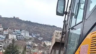 MST M300LC GECEKONDU YIKIMI