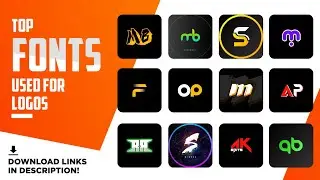 Top 10 Fonts which are Mostly used for Logos | Professional Logo Fonts Download for Free | Part 2