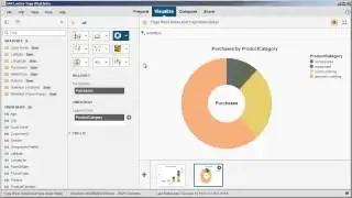 Build visualizations  SAP Lumira 1 17