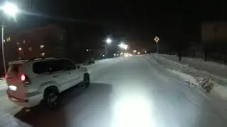 Магадан.  Спуск по Портовой.   22 декабря 2019 г.