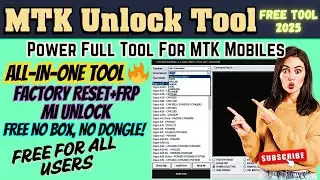 🔥 MTK GSM SULTENG Tool v1.4.1 | Unlock, FRP Bypass, Bootloader Unlock  🚀