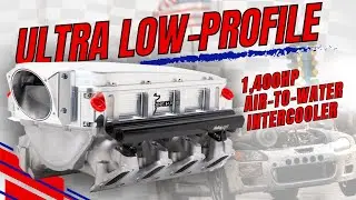 Ultra Low-Profile Air-To-Water Intercooler