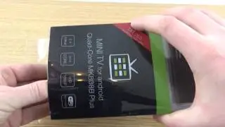 Unboxing MK808B Plus Tv box