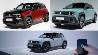 Renault 4 (2025) - Iconic vs Techno trim - POV review - Walkaround, Interior, Exterior